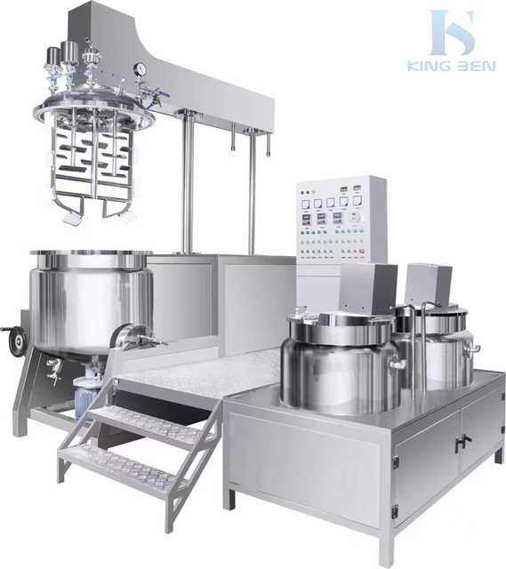 homogeneous emulsifier/high shear emulsifier tank/cosmetic cream softening equipment