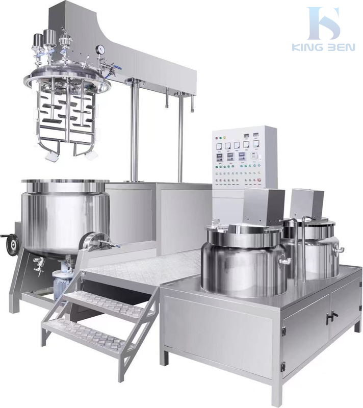 homogeneous emulsifier/high shear emulsifier tank/cosmetic cream softening equipment